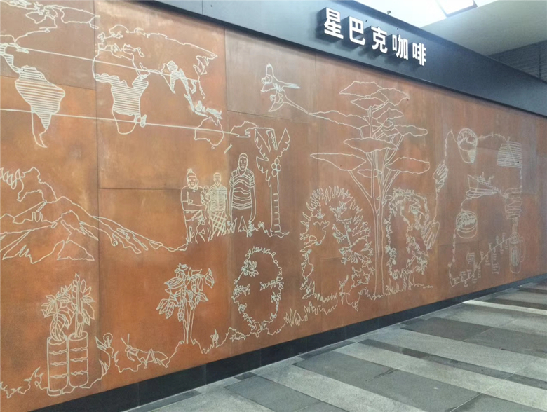 兰溪耐候钢幕墙
